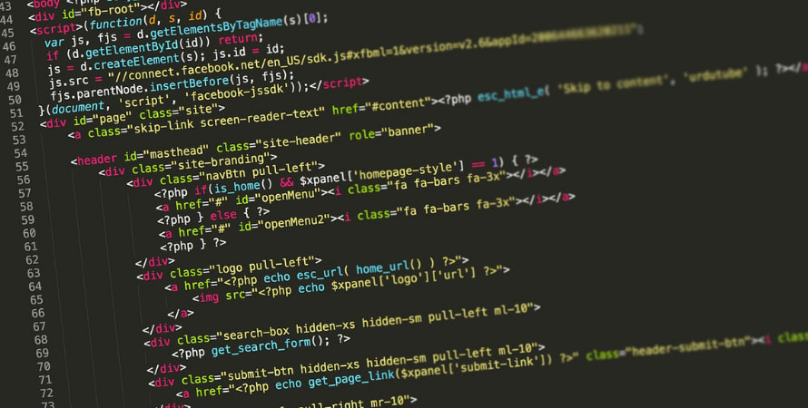 Using code to develop interactive websites